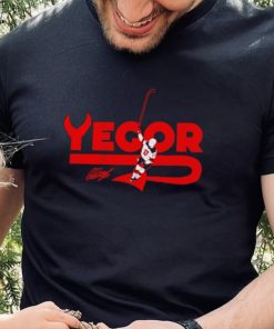 Yegor Sharangovich Celly New Jersey Devils shirt
