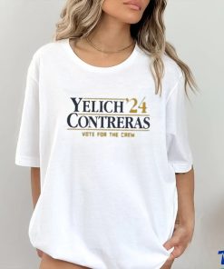 Yelichcontreras ’24 Contreras Vote For The Crew Long Sleeve T Shirt