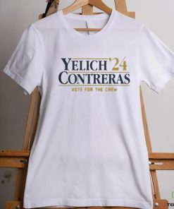 Yelichcontreras ’24 Contreras Vote For The Crew Long Sleeve T Shirt