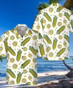 Yellow Corncobs Corn Hawaiian Shirt