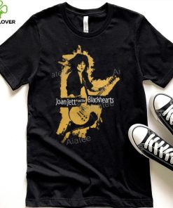 Yellow Silhouette Joan Jett And The Blackhearts Hooded Sweatshirt