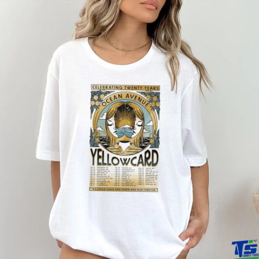 Yellowcard Ocean Avenue July August 2024 Shirt