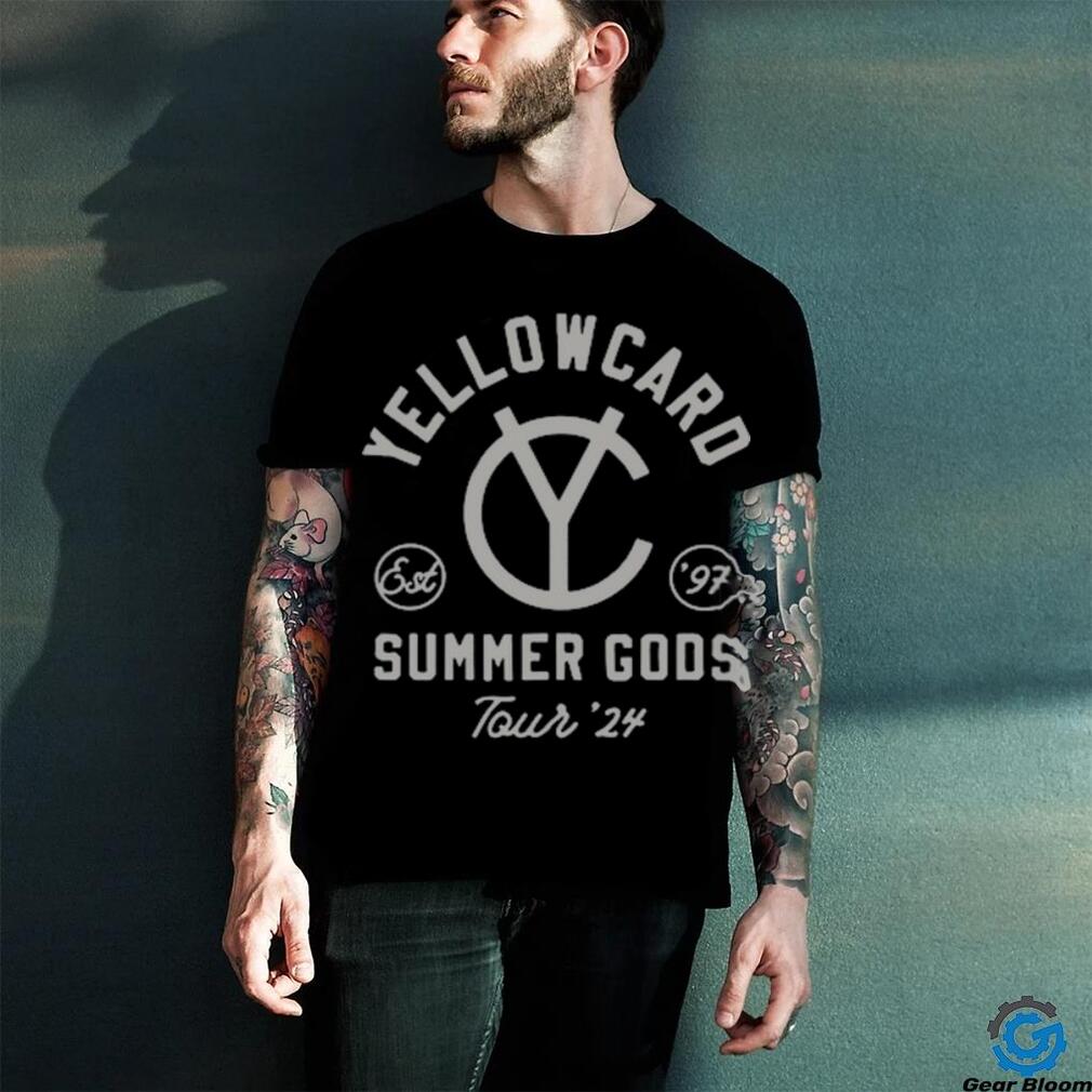 Yellowcardband Yellowcard Summer Gods Tour Shirt Yellowcardband Yellowcard Summer Gods Tour Shirt