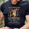 Yellowstone 04th Anniversary 2018 2022 Thank You For The Memories Signatures Shirt