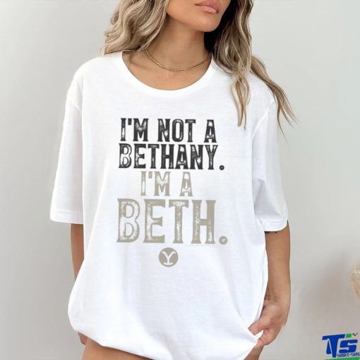 Yellowstone snake I’m not a bethany I’m A Beth hoodie, sweater, longsleeve, shirt v-neck, t-shirt