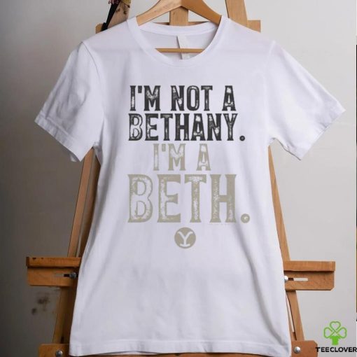 Yellowstone snake I’m not a bethany I’m A Beth hoodie, sweater, longsleeve, shirt v-neck, t-shirt