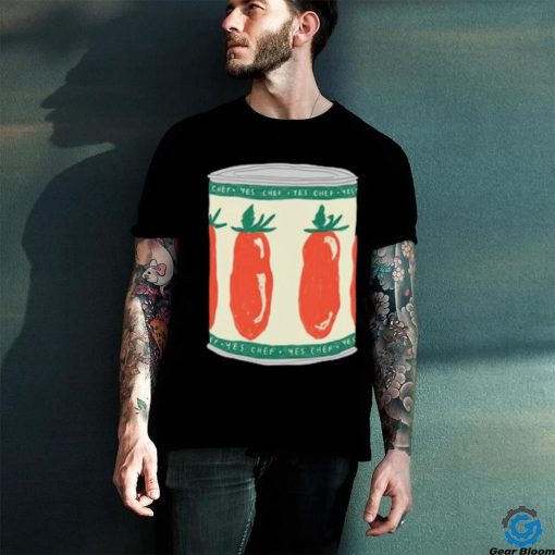 Yes Chef Tomato Tee Shirt