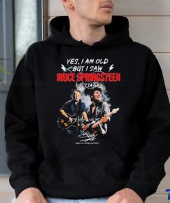 Yes, I Am Old Bruce Springsteen On Stage Signature Shirt