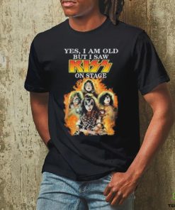 Yes, I Am Old But I Saw Kiss Band On Stage T Shirt