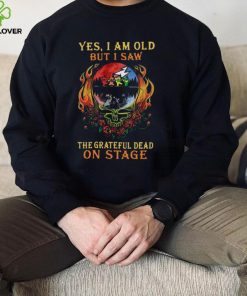 Yes I Am Old But I Saw The Grateful Dead Bear On Stage Grateful Dead Halloween T Shirt
