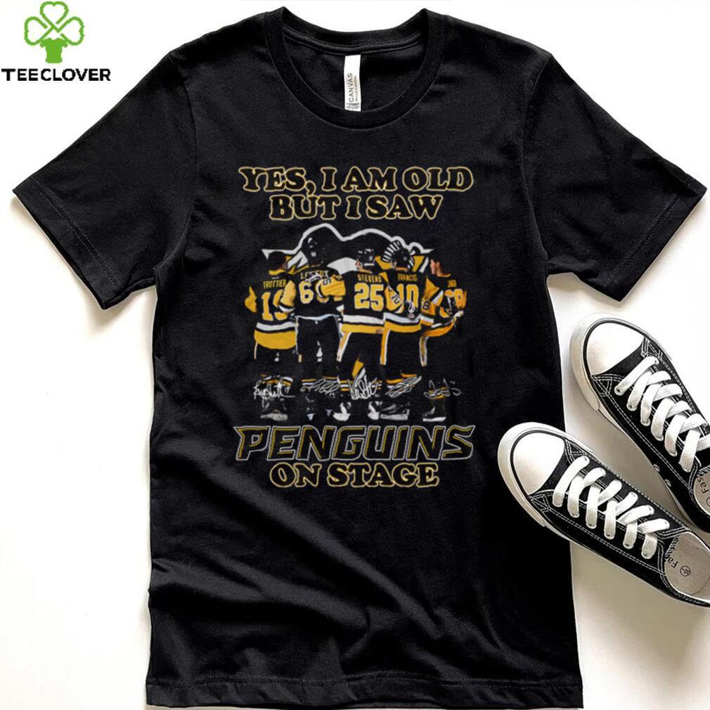 Yes I Am Old But Saw Penguins On Stage Shirt Yes I Am Old But Saw Penguins On Stage Shirt
