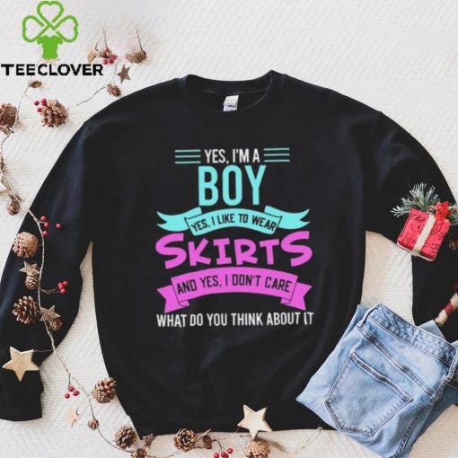 Yes, I’m A Boy Yes, I Like Wear Skirts Femboy Anime Japanese Shirt