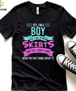 Yes, I’m A Boy Yes, I Like Wear Skirts Femboy Anime Japanese Shirt