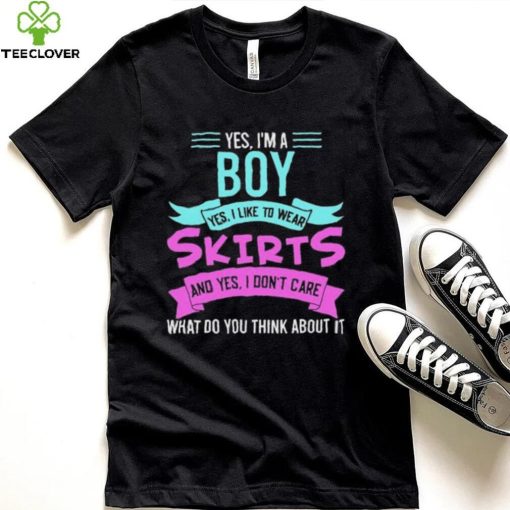 Yes, I’m A Boy Yes, I Like Wear Skirts Femboy Anime Japanese Shirt