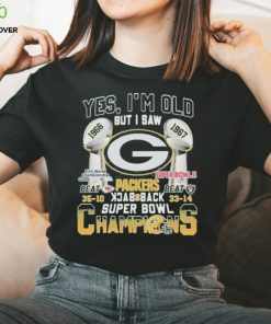 Yes I’m Old But I Saw Green Bay Packers Back2back Super Bowl Champions T Shirt 1 Yes I’m Old But I Saw Green Bay Packers Back2back Super Bowl Champions T Shirt