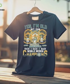 Yes I’m Old But I Saw Oakland Athletics Back2back2back World Series Champions T Shirt