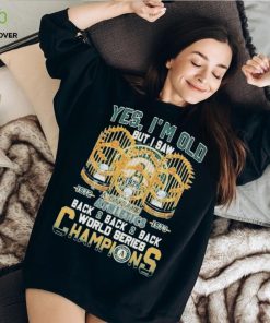 Yes I’m Old But I Saw Oakland Athletics Back2back2back World Series Champions T Shirt