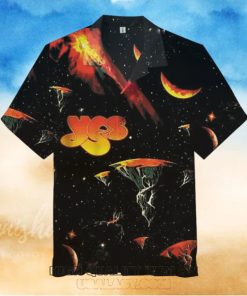 Yes Rock Band Short Sleeve Hawaiian Shirt
