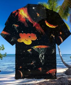 Yes Rock Band Short Sleeve Hawaiian Shirt