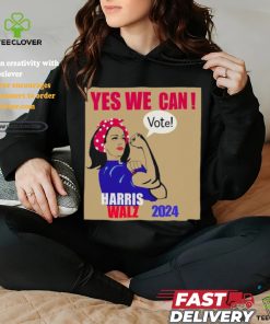 Yes, We Can Vote! – Harris Walz 2024 shirt