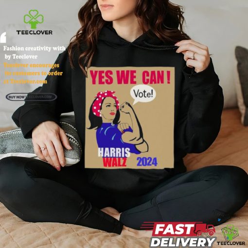 Yes, We Can Vote! – Harris Walz 2024 shirt