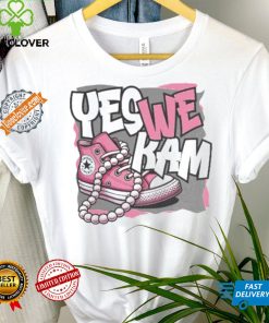 Yes We Kam Shirt Kamala Harris Shirt Presidential Shirt 2024 Election Tee Woman in Politics Shirts Vice President Shirt