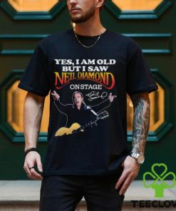 Yes i am old but i saw neil diamond on stage signature shirt