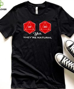 Yes they’re natural shirt