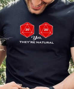 Yes they’re natural shirt