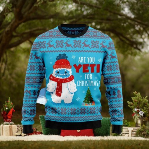Yeti Christmas Family Gift Ugly Christmas Sweater