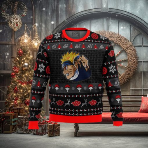 Yin Yang Naruto Sasuke Ugly Christmas Sweaters