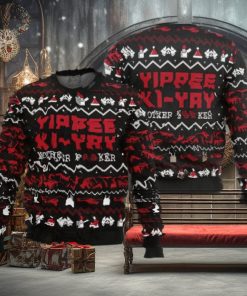 Yippe Ki Yay Die Hard Xmas Gift For Family 2024 Ugly Christmas Sweater