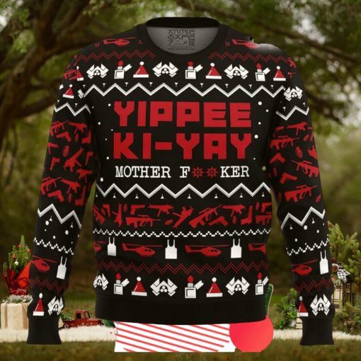Yippe Ki yay Die Hard Ugly Christmas Sweater