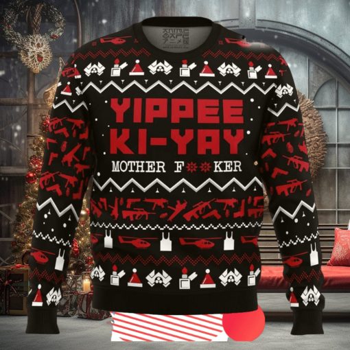 Yippe Ki yay Die Hard Ugly Christmas Sweater