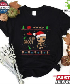 Yo Soy Groot Ugly Santa Hat Merry Christmas shirt