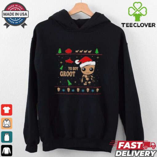 Yo Soy Groot Ugly Santa Hat Merry Christmas shirt