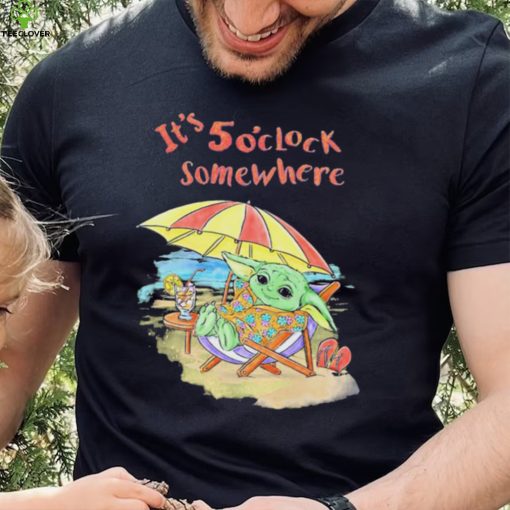 Yoda It’s 5 O’clock Somewhere Holiday Shirt