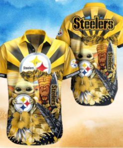 Yoda Pittsburgh Steelers Nfl Hawaii Full 3d Shirt 1