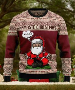 Yoga Santa Clause Ugly Christmas Sweater Special Gift For Loved Ones