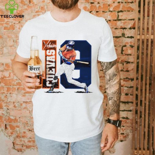 Yohairo Cuevas number 19 St. Lucie Mets baseball player shirt