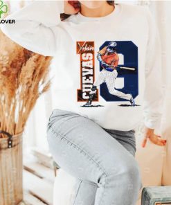 Yohairo Cuevas number 19 St. Lucie Mets baseball player shirt