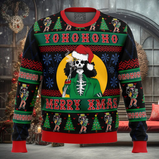 Yohohoho hippie trip brook one piece ugly christmas sweater