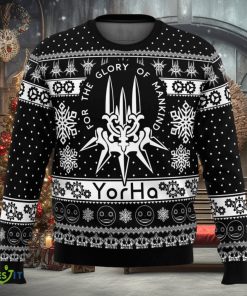 Yorha Nier Automata Cute Ugly Christmas Sweater Christmas Gift For Family