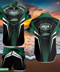 York Jets NFL Football Hawaiian Shirt And Short For Best Fans Gift New Trending Beach Holiday