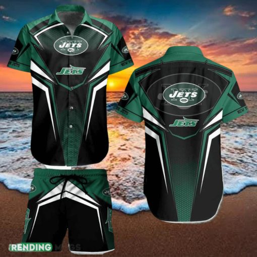 York Jets NFL Football Hawaiian Shirt And Short For Best Fans Gift New Trending Beach Holiday
