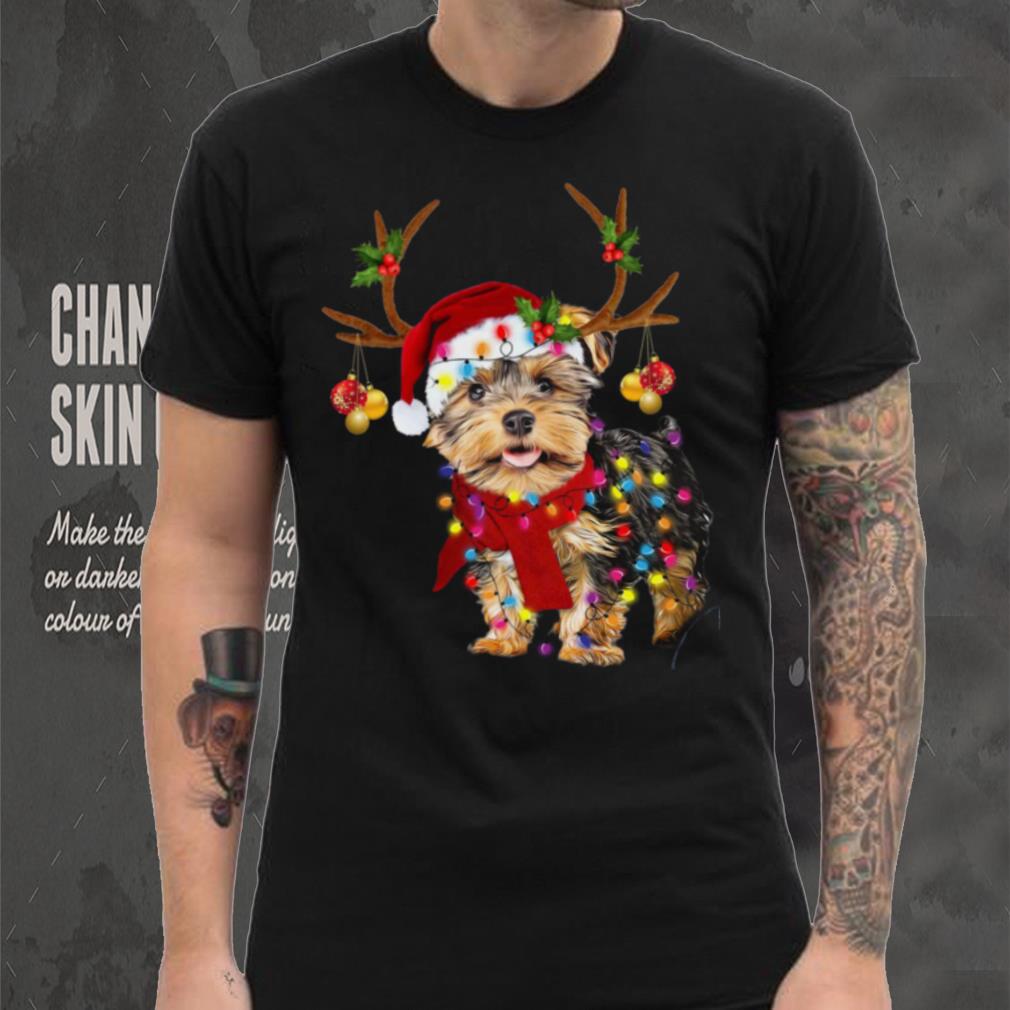 Yorkie wearing Christmas Shirt hat – Christmas day gift, Merry Christmas with Yorkie Yorkie wearing Christmas Shirt hat – Christmas day gift, Merry Christmas with Yorkie