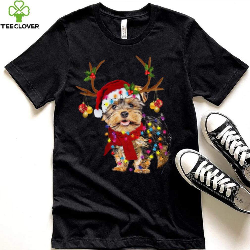 Yorkie wearing Christmas Shirt hat – Christmas day gift, Merry Christmas with Yorkie Yorkie wearing Christmas Shirt hat – Christmas day gift, Merry Christmas with Yorkie