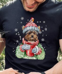 Yorshire Terrier Wearing Ugly Christmas Shirt Yorshire Terrier Coffee