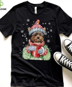 Yorshire Terrier Wearing Ugly Christmas Shirt Yorshire Terrier Coffee