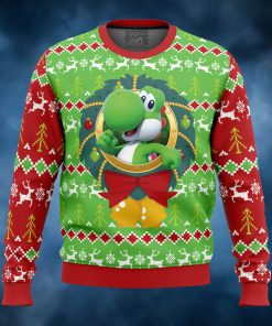 Yoshi Super Mario Ugly Christmas Sweater